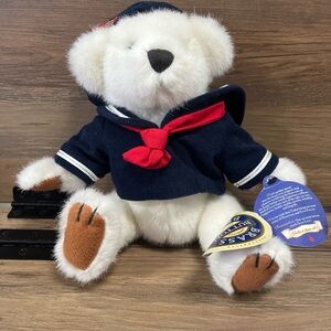 Vintage Brass Button Bear Premier Collection 1996 Taylor The Bear of Happiness